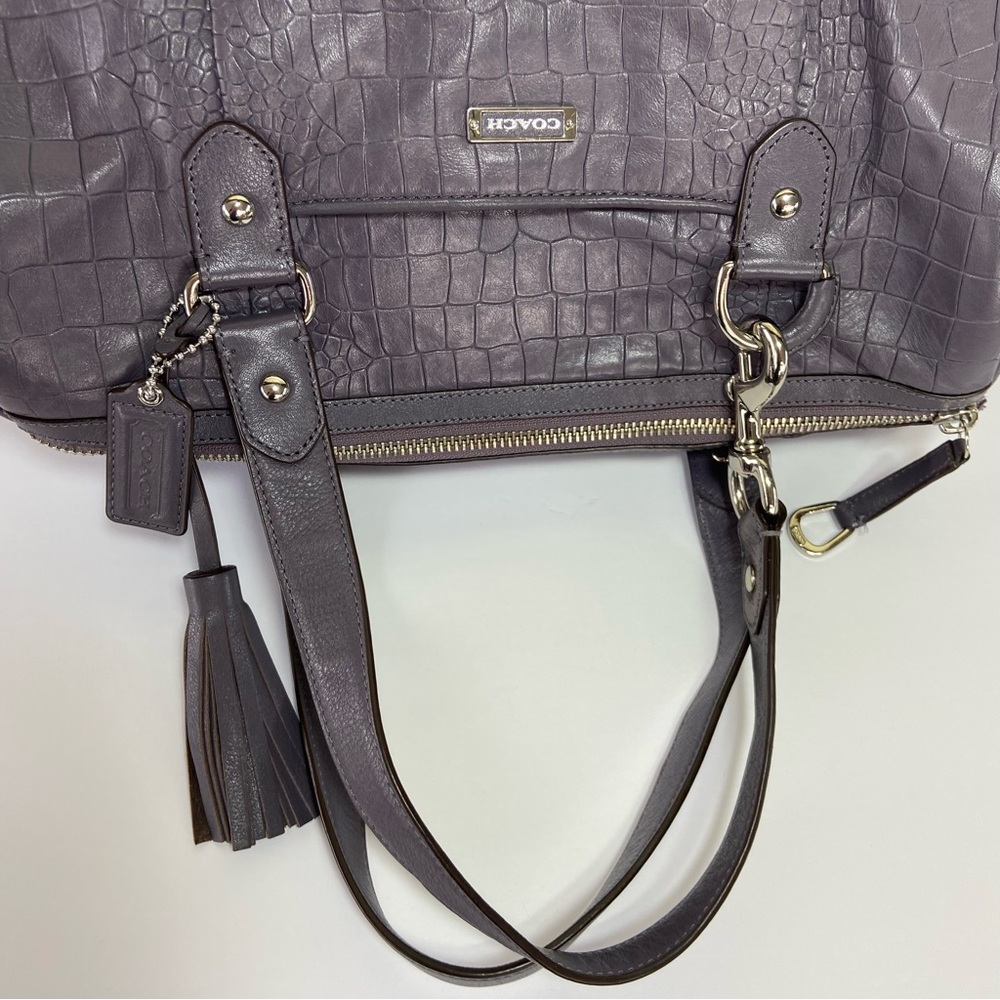 Coach Avery Leather Satchel Shoulder Bag F26123 - Picture 11 of 14